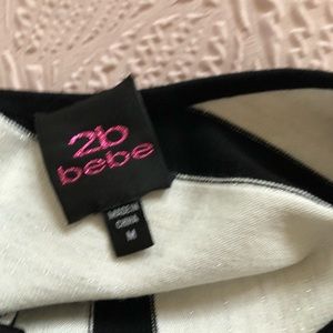 bebe Dresses - 2B Bebe striped one shoulder lurex dress bebe Dresses - 2B Bebe striped one shoulder lurex dress